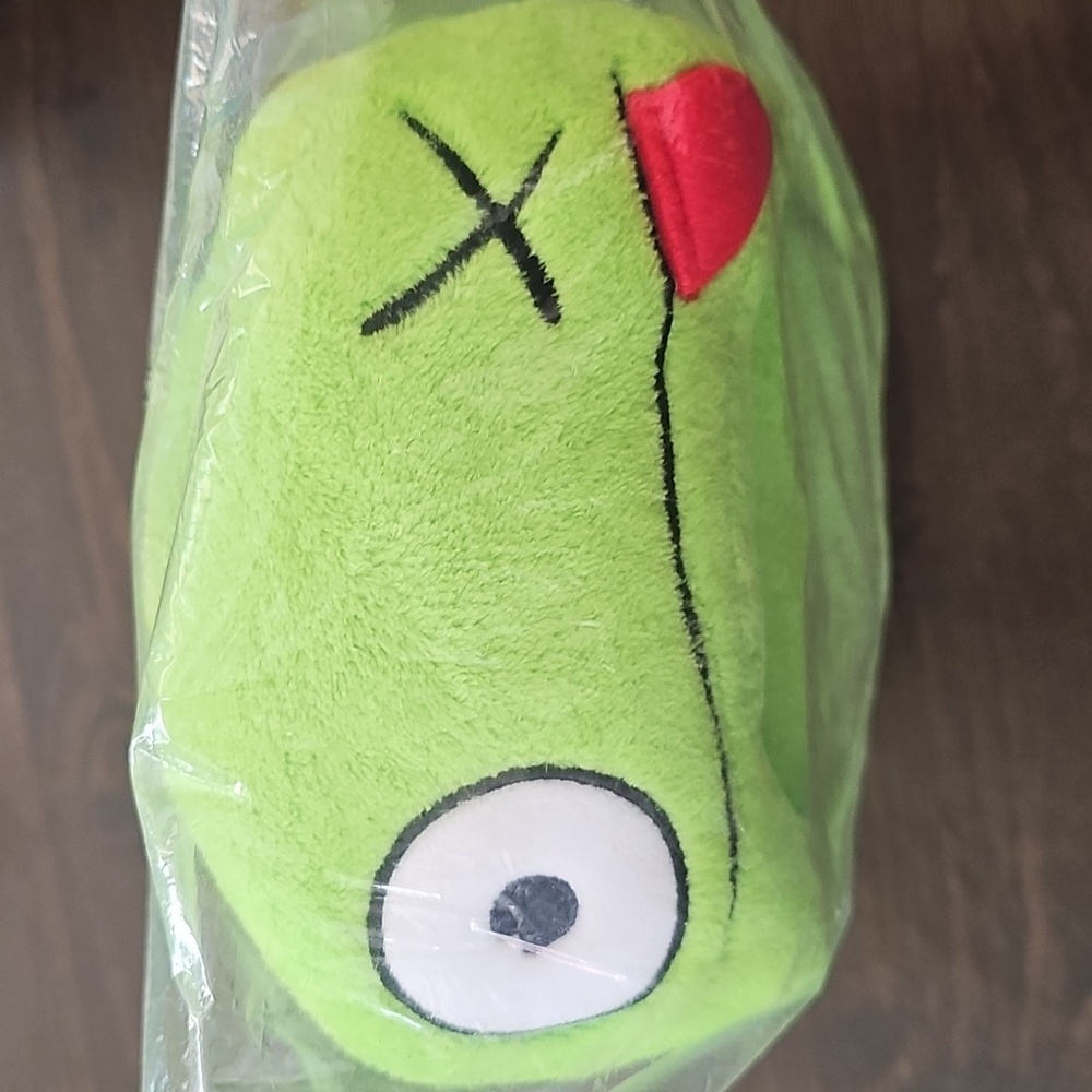 Ugly Dolls Green Childs Hooded Blanket Huggy Monster Doll Comfy Critters Ages 2+